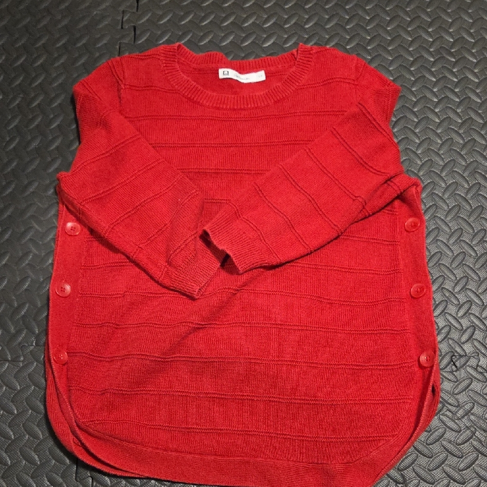 Reitmans Vibrant Red Knit Sweater